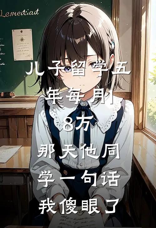 儿子留学五年每月1.8万，那天他同学一句话我傻眼了