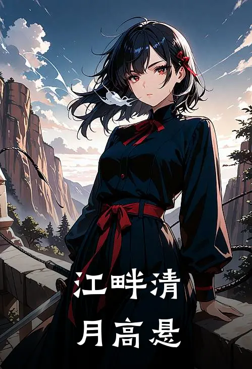 江畔清月高悬