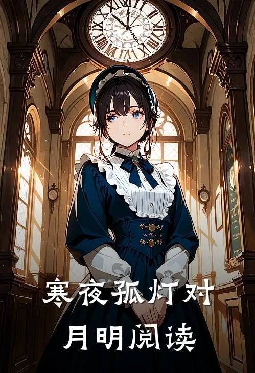 寒夜孤灯对月明阅读