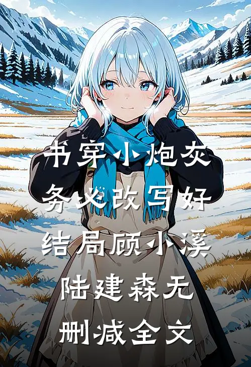 书穿小炮灰，务必改写好结局顾小溪陆建森无删减全文