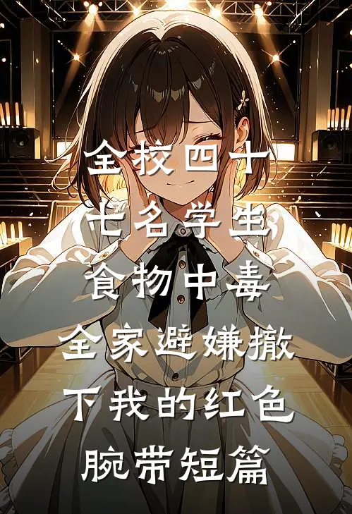 全校四十七名学生食物中毒，全家避嫌撤下我的红色腕带短篇