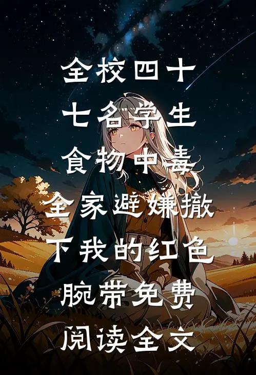 全校四十七名学生食物中毒，全家避嫌撤下我的红色腕带免费阅读全文