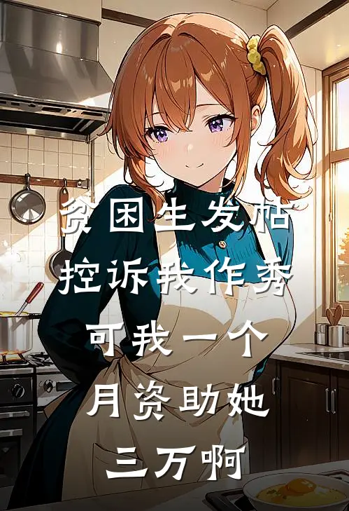 贫困生发帖控诉我作秀，可我一个月资助她三万啊