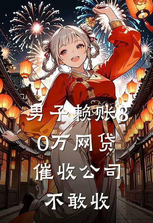 男子赖账80万网贷，催收公司不敢收。