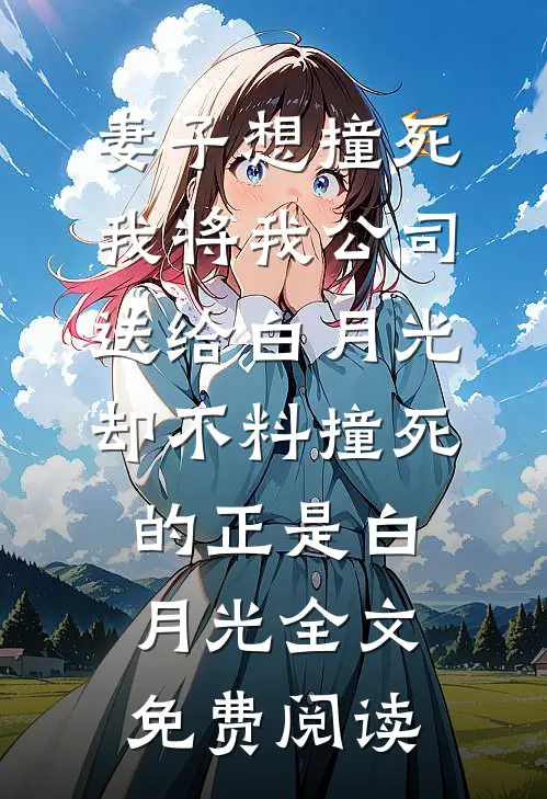 妻子想撞死我将我公司送给白月光，却不料撞死的正是白月光全文免费阅读