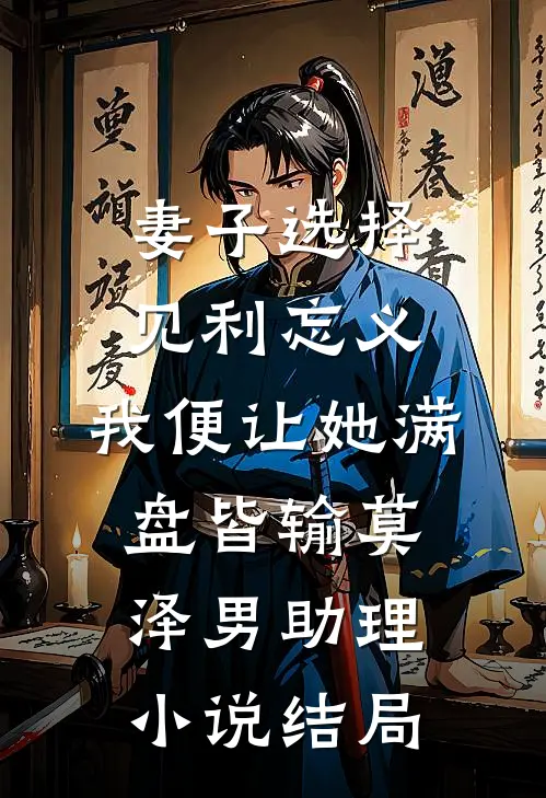 妻子选择见利忘义，我便让她满盘皆输莫泽男助理小说结局