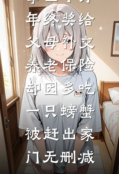 拿四十万年终奖给父母补交养老保险，却因多吃一只螃蟹被赶出家门无删减