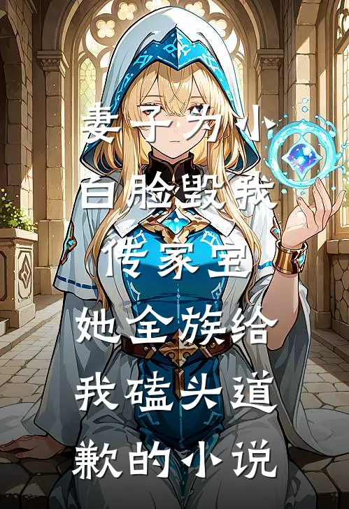 妻子为小白脸毁我传家宝，她全族给我磕头道歉的小说