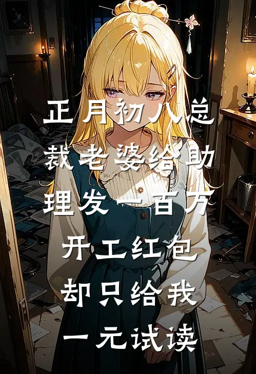 正月初八总裁老婆给助理发一百万开工红包，却只给我一元试读