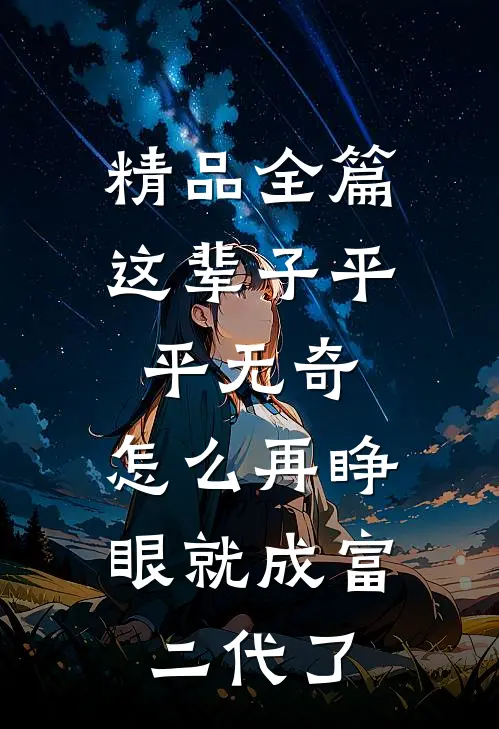 精品全篇这辈子平平无奇，怎么再睁眼就成富二代了