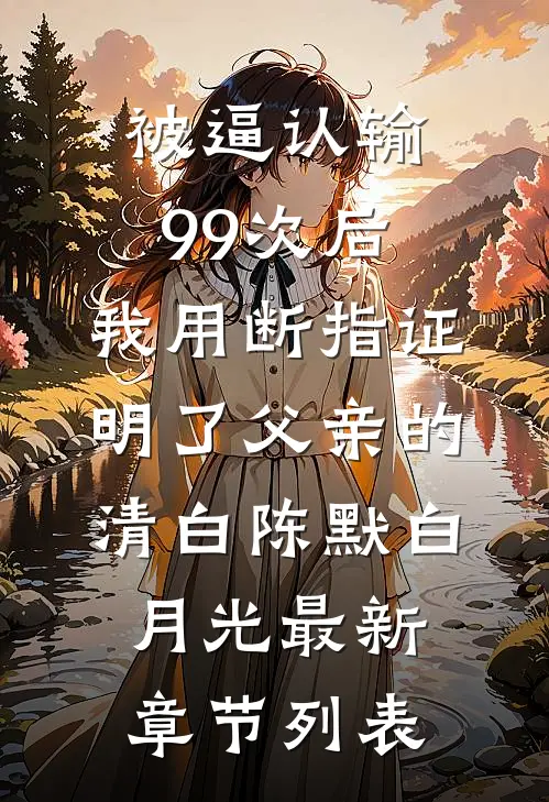 被逼认输99次后，我用断指证明了父亲的清白陈默白月光最新章节列表