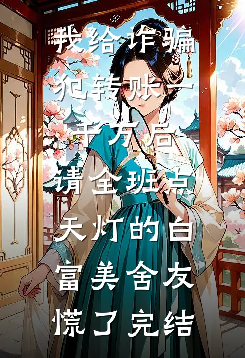 我给诈骗犯转账一千万后，请全班点天灯的白富美舍友慌了完结