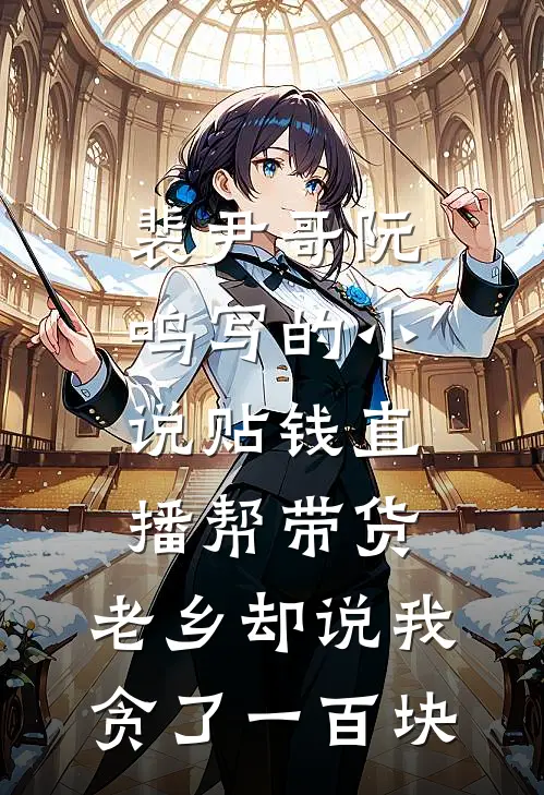 裴尹哥阮鸣写的小说贴钱直播帮带货，老乡却说我贪了一百块