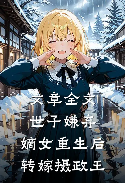 文章全文世子嫌弃，嫡女重生后转嫁摄政王
