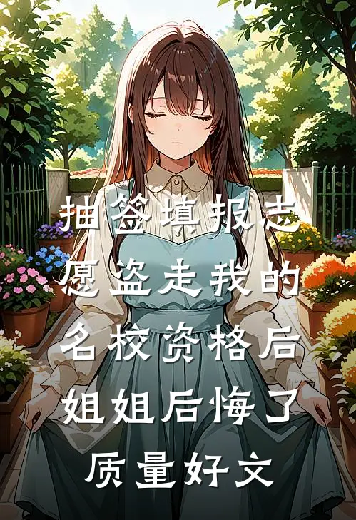 抽签填报志愿盗走我的名校资格后，姐姐后悔了质量好文