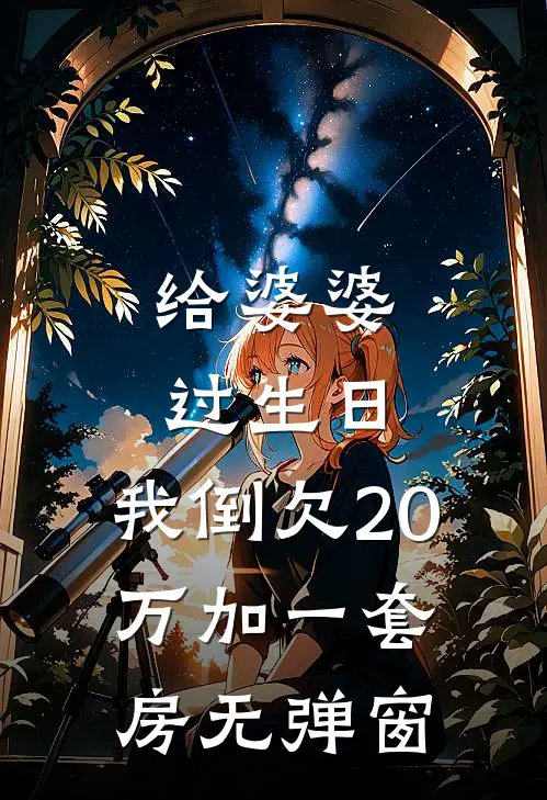 给婆婆过生日，我倒欠20万加一套房无弹窗