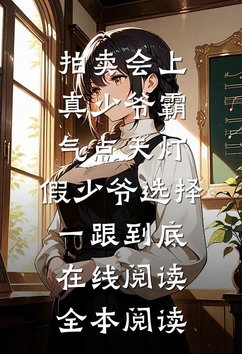 拍卖会上真少爷霸气点天灯，假少爷选择一跟到底在线阅读全本阅读