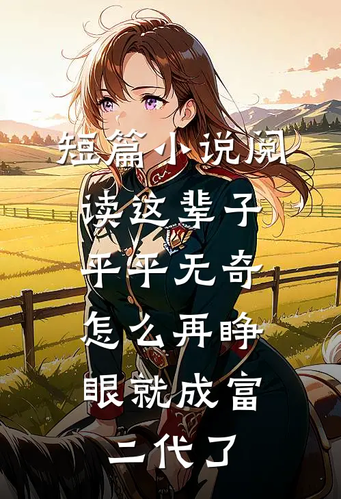 短篇小说阅读这辈子平平无奇，怎么再睁眼就成富二代了