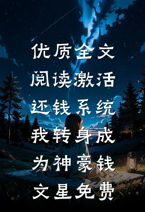 优质全文阅读激活还钱系统,我转身成为神豪钱文星免费