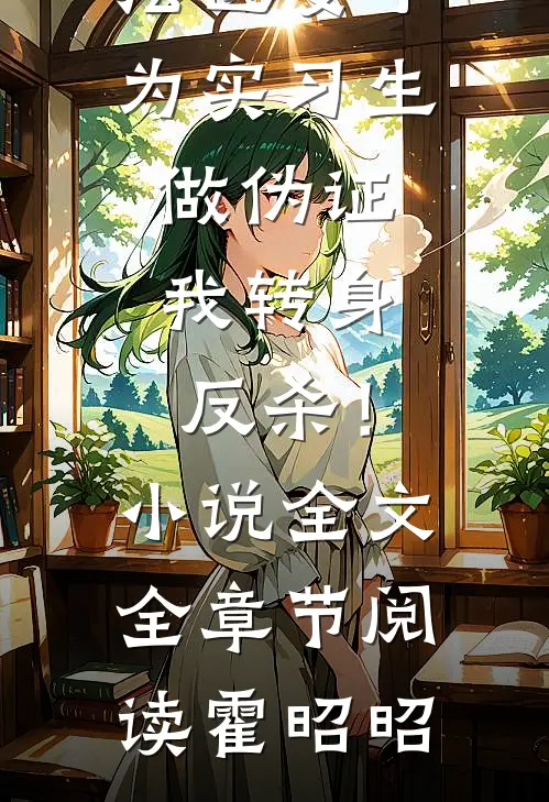 法医妻子为实习生做伪证，我转身反杀！小说全文全章节阅读霍昭昭