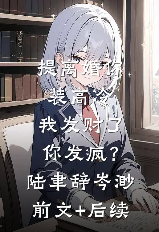 提离婚你装高冷，我发财了你发疯？陆聿辞岑渺前文+后续