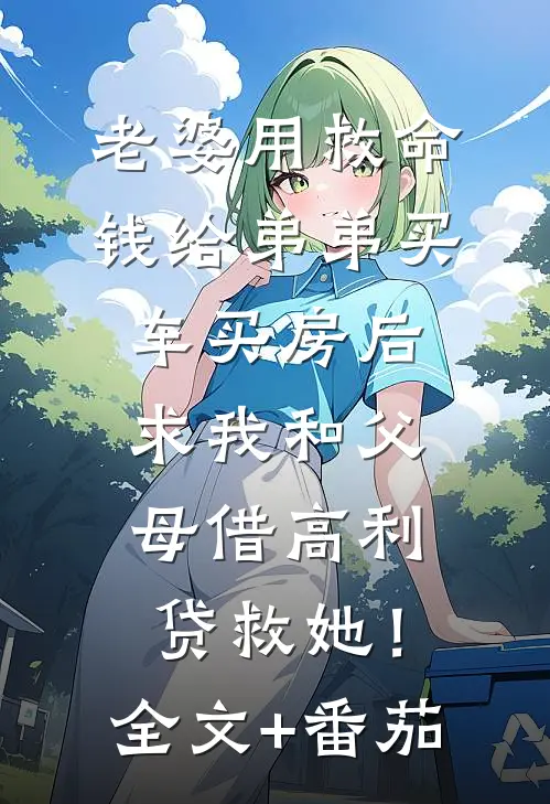 老婆用救命钱给弟弟买车买房后，求我和父母借高利贷救她！全文+番茄