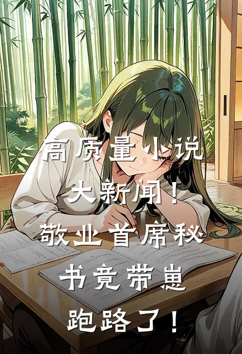 高质量小说大新闻！敬业首席秘书竟带崽跑路了！
