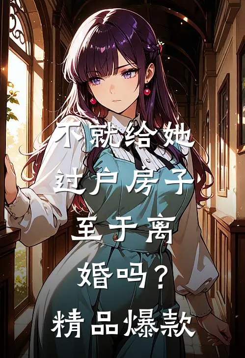 不就给她过户房子，至于离婚吗？精品爆款
