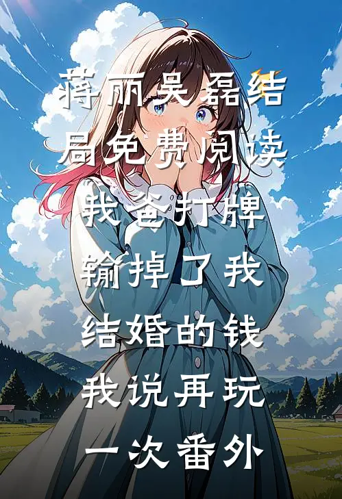 蒋丽吴磊结局免费阅读我爸打牌输掉了我结婚的钱，我说再玩一次番外