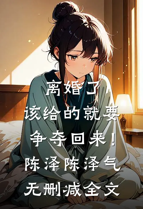 离婚了，该给的就要争夺回来！陈泽陈泽气无删减全文