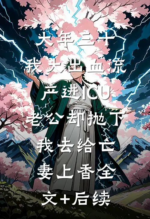 大年三十，我大出血流产进ICU，老公却抛下我去给亡妻上香全文+后续