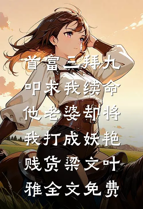 首富三拜九叩求我续命，他老婆却将我打成妖艳贱货梁文叶雅全文免费