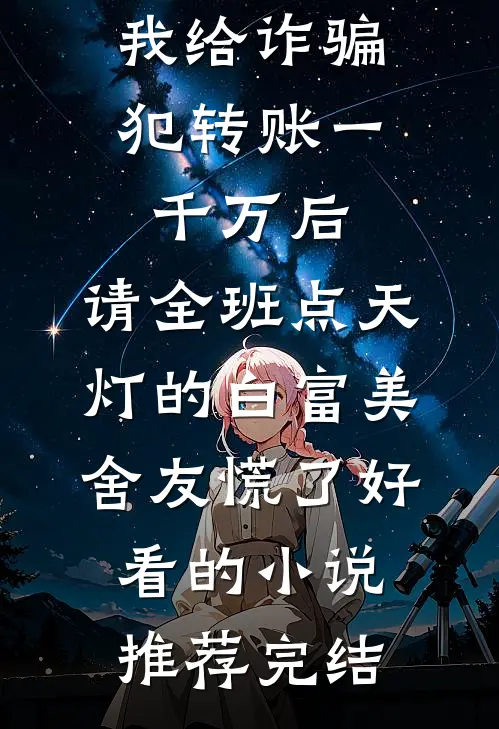 我给诈骗犯转账一千万后，请全班点天灯的白富美舍友慌了好看的小说推荐完结