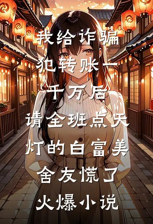 我给诈骗犯转账一千万后，请全班点天灯的白富美舍友慌了火爆小说