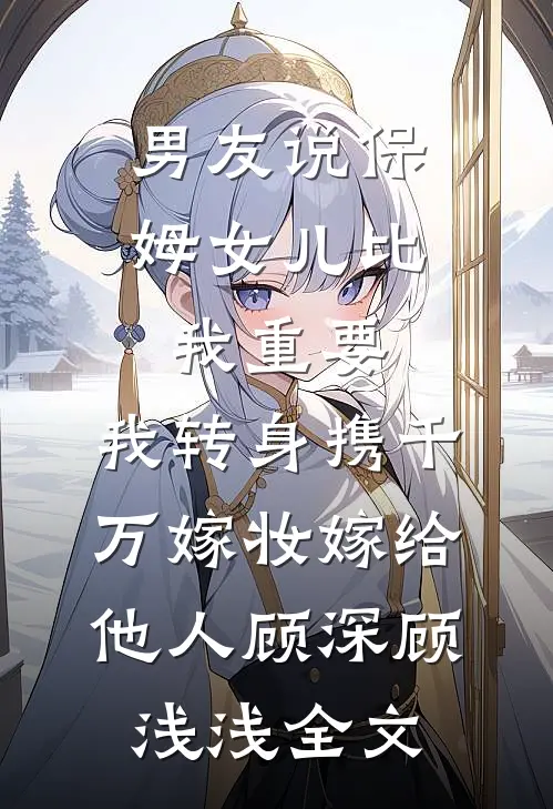 男友说保姆女儿比我重要，我转身携千万嫁妆嫁给他人顾深顾浅浅全文