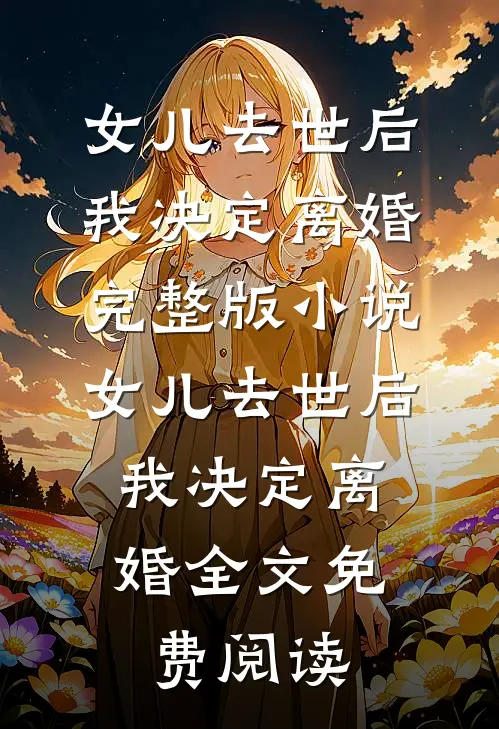 女儿去世后，我决定离婚完整版小说_女儿去世后，我决定离婚全文免费阅读