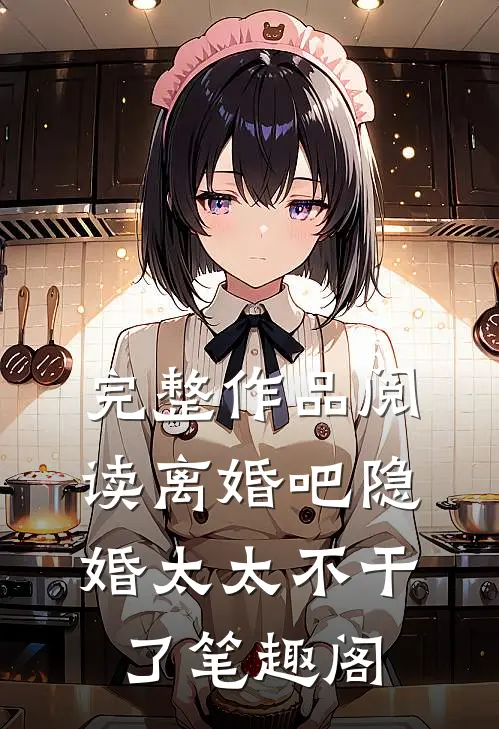 完整作品阅读离婚吧隐婚太太不干了笔趣阁