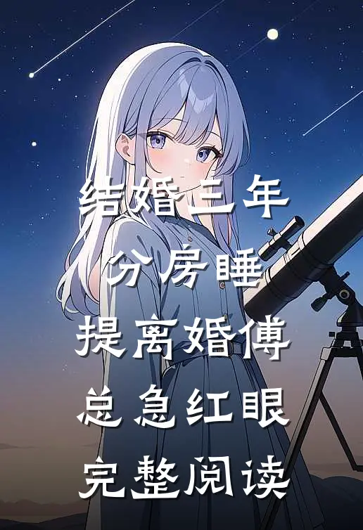 结婚三年分房睡，提离婚傅总急红眼完整阅读