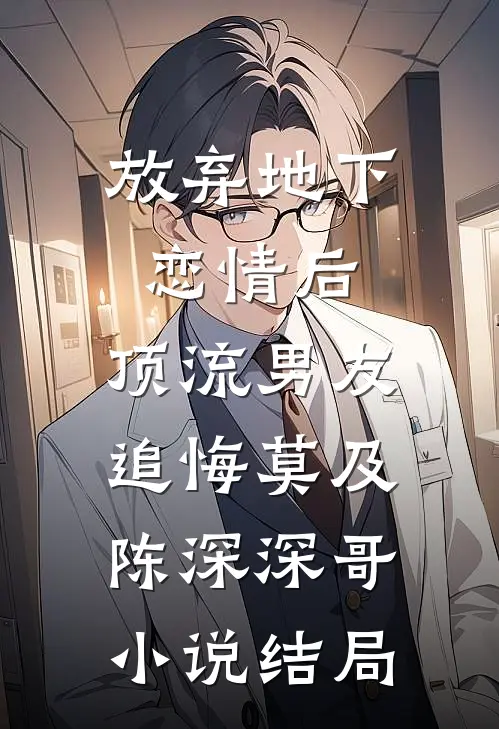 放弃地下恋情后，顶流男友追悔莫及陈深深哥小说结局