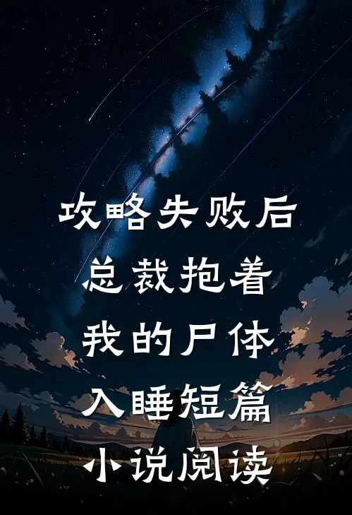 攻略失败后，总裁抱着我的尸体入睡短篇小说阅读