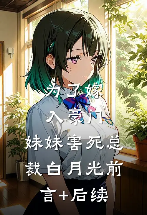 为了嫁入豪门，妹妹害死总裁白月光前言+后续