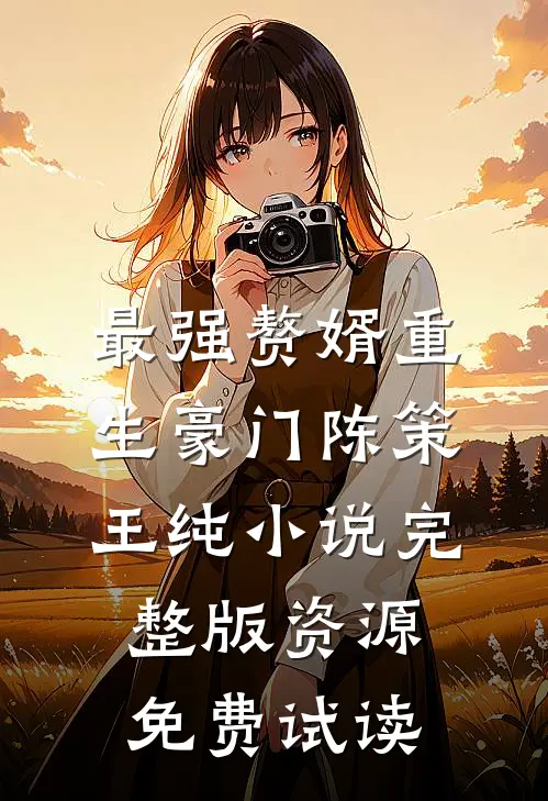 最强赘婿重生豪门陈策王纯小说完整版资源免费试读