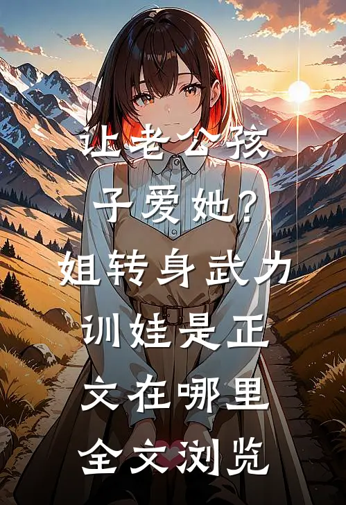 让老公孩子爱她?姐转身武力训娃是正文在哪里全文浏览