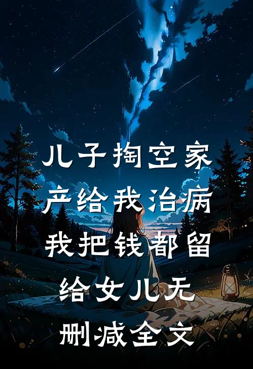儿子掏空家产给我治病，我把钱都留给女儿无删减全文