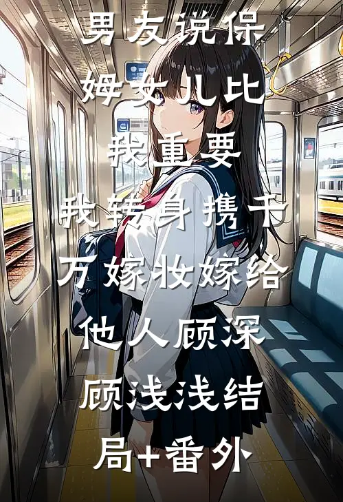 男友说保姆女儿比我重要，我转身携千万嫁妆嫁给他人顾深顾浅浅结局+番外