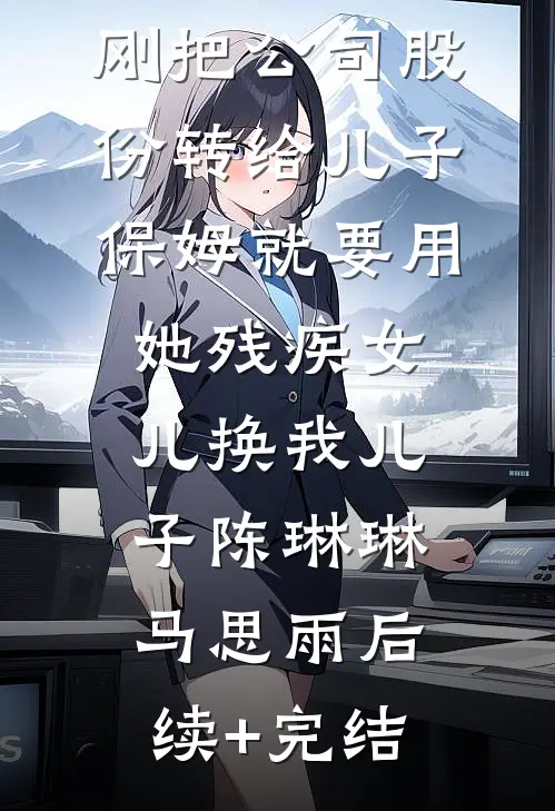 刚把公司股份转给儿子，保姆就要用她残疾女儿换我儿子陈琳琳马思雨后续+完结