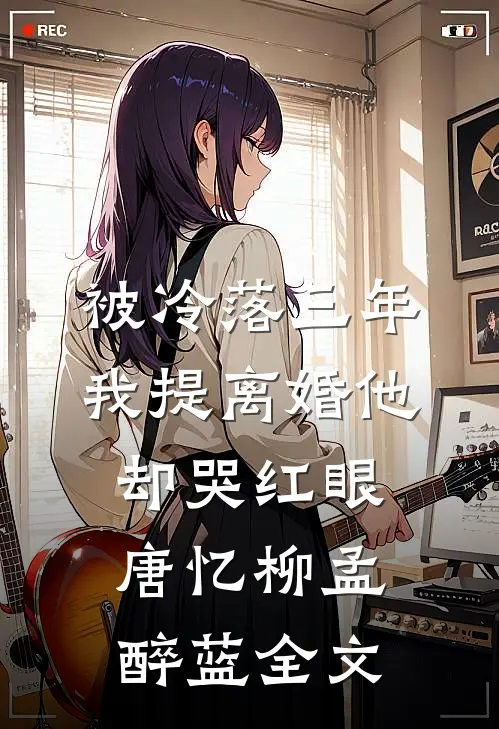 被冷落三年，我提离婚他却哭红眼唐忆柳孟醉蓝全文