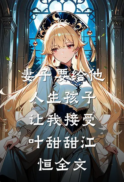 妻子要给他人生孩子，让我接受叶甜甜江恒全文