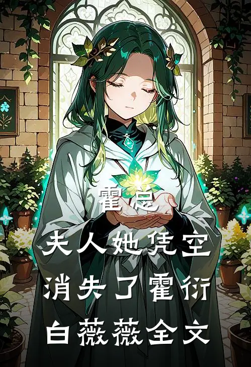 霍总，夫人她凭空消失了霍衍白薇薇全文