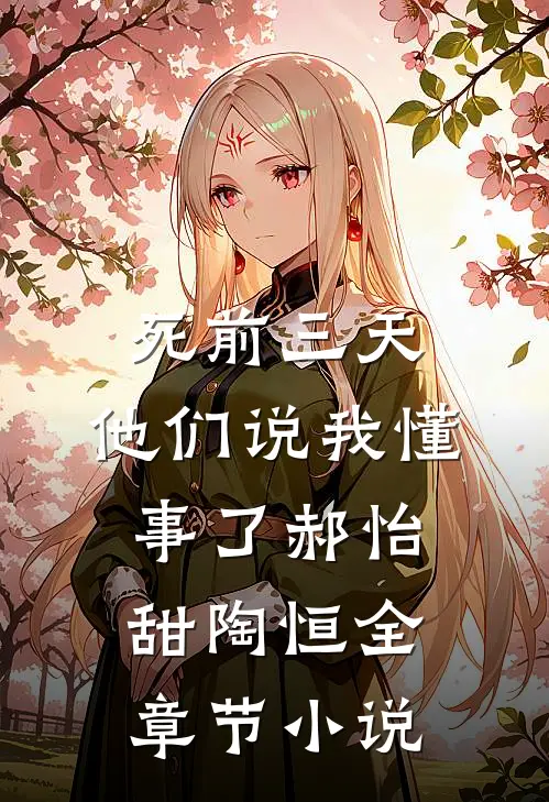 死前三天，他们说我懂事了郝怡甜陶恒全章节小说